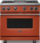 Viking® 7 Series 36" Spiced Cider Pro Style Liquid Propane Gas Range with Griddle-0