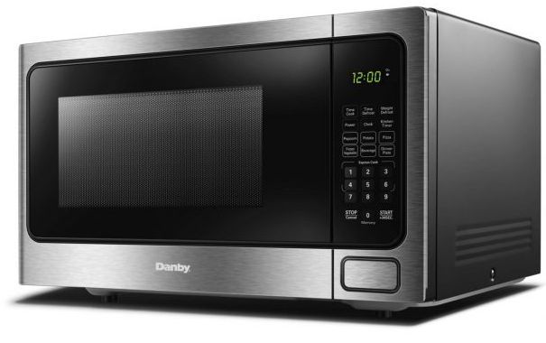 Danby® 1.1 Cu. Ft. Stainless Steel Countertop Microwave-3