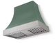 AGA Cascade 36" Mineral Green Wall Mounted Range Hood with Brushed Nickel Trim-0