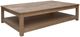 International Furniture Direct Natural Parota Brown Deluxe Cocktail Table-0