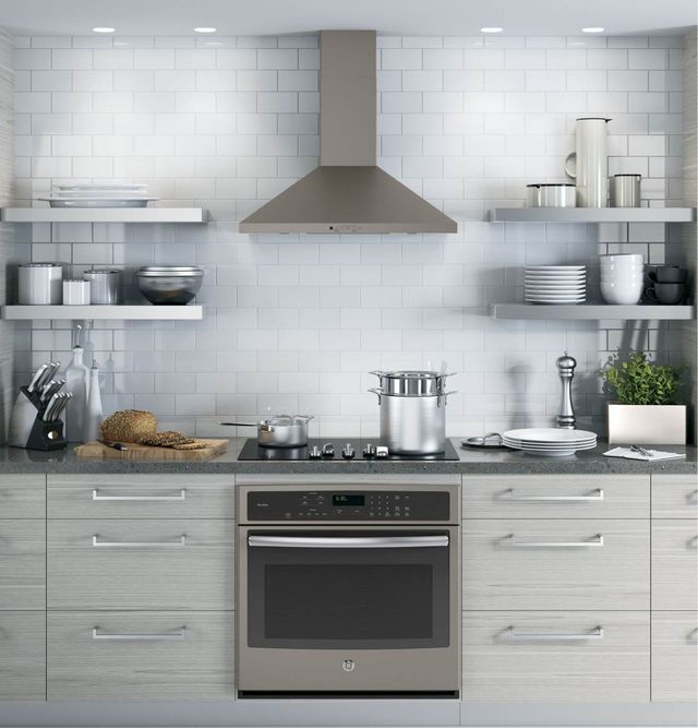 GE® 30" Slate Wall Hood-4