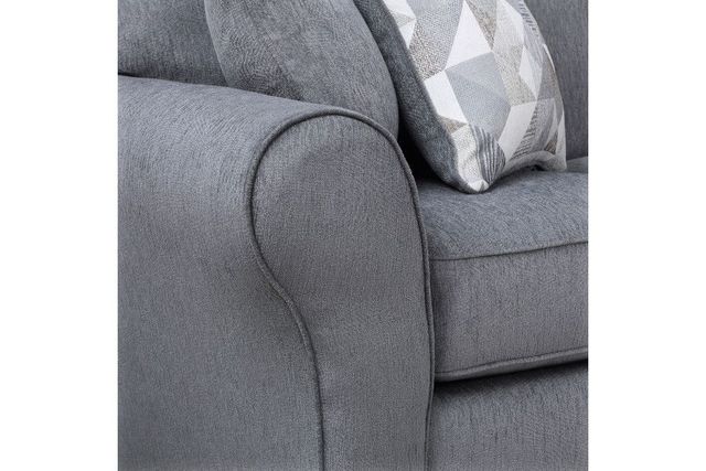 Porter International Designs Cullen 4 Piece Gray Sectional-4