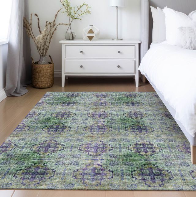 Dalyn™ Rug Company Trevi TV16 Purple 5'x8' Area Rug-4
