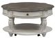 Liberty Furniture Magnolia Manor 3-Piece Weathered Brown Table with Antique White Base Sets-1