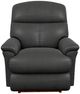 La-Z-Boy® Reed Licorice Leather Power Rocking Recliner with Headrest-1