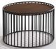 VIG Furniture Modrest Black/Brown Round End Table-0