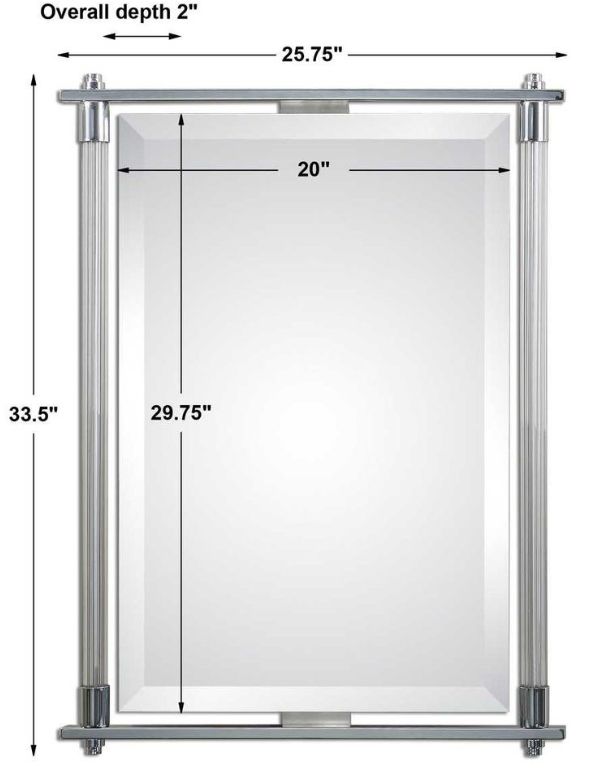Uttermost® Adara Chrome Mirror-2