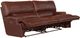 Catnapper® Wembley Walnut Leather Lay Flat Reclining Sofa-2