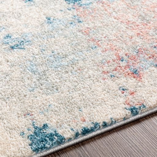 Surya Chester Beige/Pink/Turquoise 5'x7' Area Rug-3