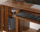 Sauder® Carson Forge® Washington Cherry Corner Computer Desk-4