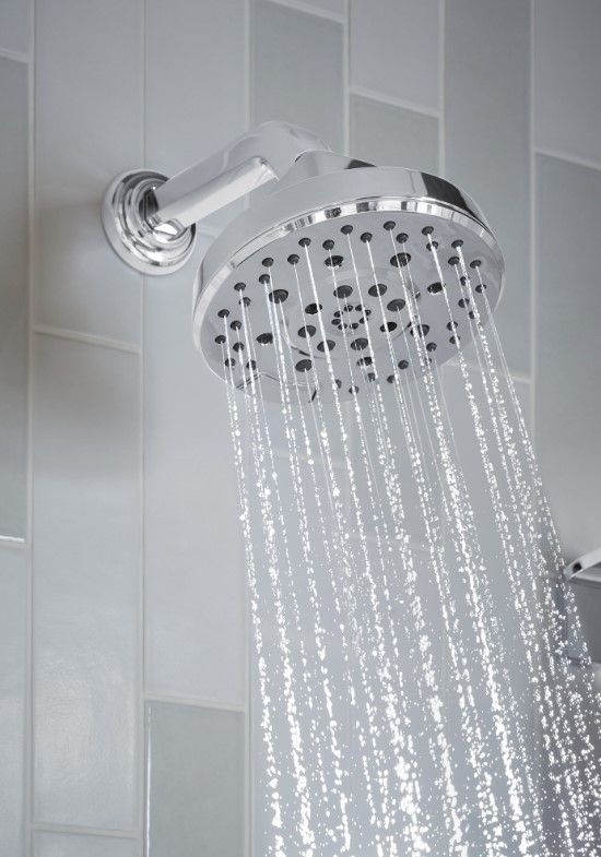 Brizo Levoir® Polished Chrome 7 1/2" Shower Arm And Flange-1