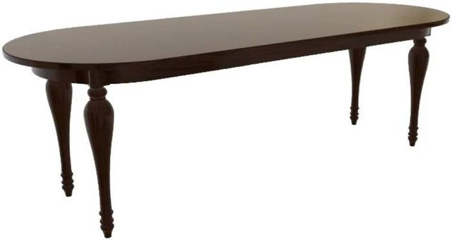 Mavin Customizable 72" Oval Extendable Dining Table with 2 Leaves-0