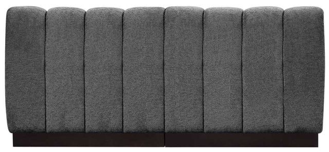 Meridian Furniture Quinn 2-Piece Gray Modular Armless Sofa-3