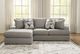 Benchcraft® Lindon 2-Piece Smoke Left-Arm Facing Sectional and Chaise-1