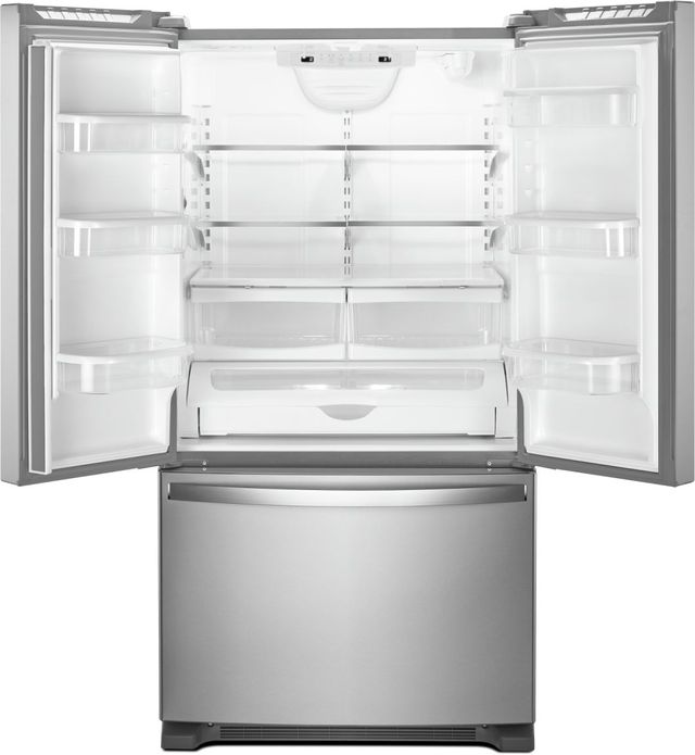 Whirlpool® 22.1 Cu. Ft. FingerPrint Resistant Stainless Steel French Door Refrigerator-1