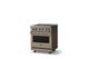 Viking® 5 Series 30" Nantucket Pro Style Induction Range with Brushed Brass Trim-2