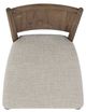 Liberty Furniture Hickory Grove Elliston Oatmeal/Heirloom Brown Panel Back Dining Side Chair-5