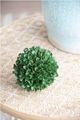 A & B Home Green Artificial Boxwood Topiary Ball-3