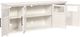 aspenhome® Finnegan White 98" Console and Hutch-3