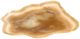 A & B Home Tomas Brown Hand Carved Striated Onyx Bowl-0