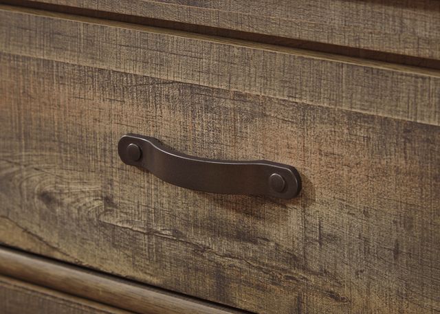 Signature Design by Ashley® Trinell Rustic Brown 2-Drawer Nightstand-2