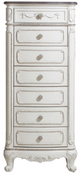Mazin Furniture Cinderella White Tall Chest-1