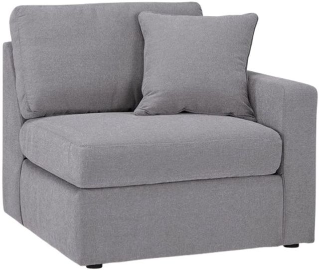 Signature Design by Ashley® Modmax 6-Piece Granite L-Shape Sectional with Audio Console-1