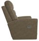 La-Z-Boy® Liam Pebble Leather Power Wall Recliner with Headrest and Lumbar-2