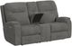 Flexsteel® Customizable Penn Power Reclining Loveseat with Console and Power Headrests and Lumbar-4
