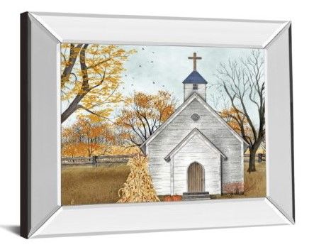 Classy Art Blessed Assurance by Billy Jacobs Mirror Framed Wall Art-1