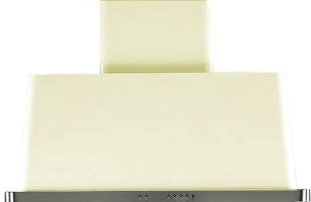 Ilve® Majestic II Series 40" Antique White Wall Mounted Chimney Style Range Hood-0