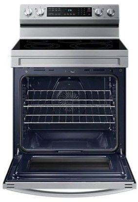Samsung 30" Fingerprint Resistant Stainless Steel Freestanding Electric Range-1
