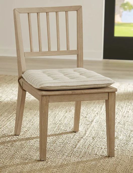 Modus Furniture Camden Chai/Oat Dining Chair with Detachable Cushion-1