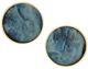 A & B Home Livonia 2-Piece Gold/Smoky Blue Tray Set-0