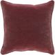 Surya Safflower Garnet 18"x18" Pillow Shell-0