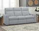 Flexsteel® Ava Stonewash Fabric Power Reclining Sofa with Power Headrest and Lumbar-1