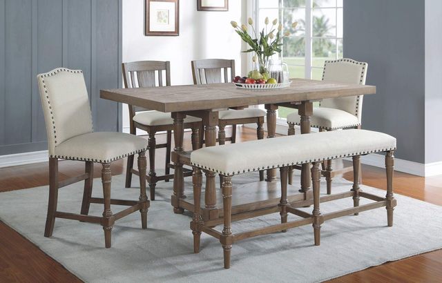 Winners Only® Xcalibur Gray Dining Table-1