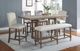 Winners Only® Xcalibur Gray Dining Table-1