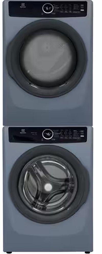 Electrolux 400 Series Denim Blue Front Load Washer & Electric Dryer Laundry Pair-2