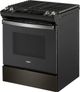 Whirlpool® 30" Black Stainless Slide-In Gas Range with Frozen Bake™ Technology-3