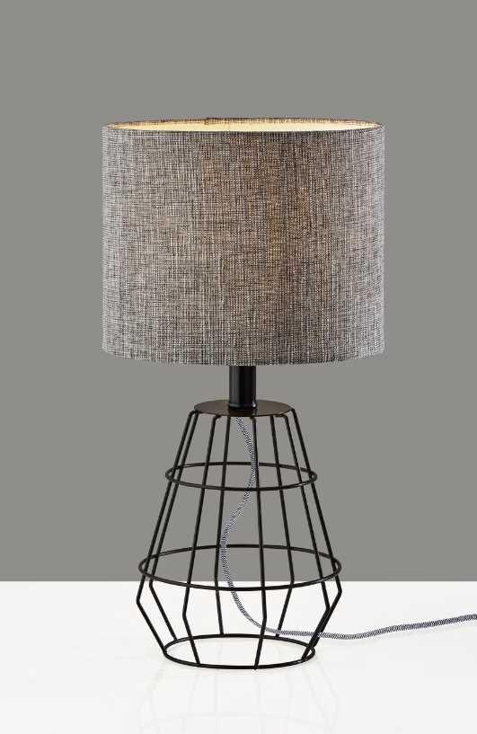 Adesso® Victor Black Table Lamp-3