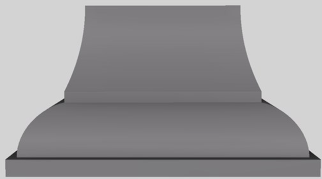 Vent-A-Hood® Designer Series 54" Gunsmoke Wall Mounted Range Hood-0