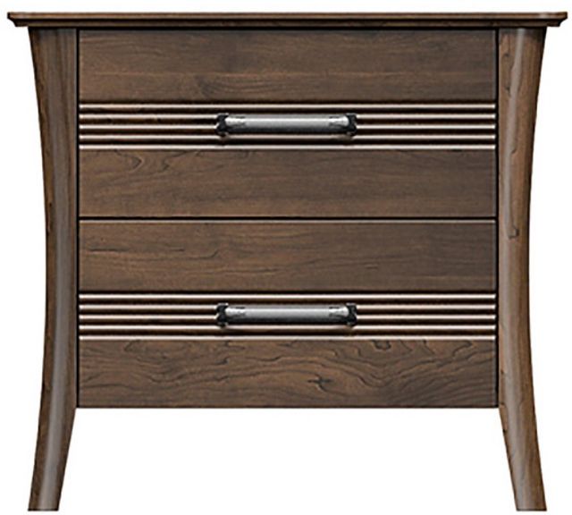 Country View Woodworking Westroom Bedroom Brown Maple 28" Nightstand-0