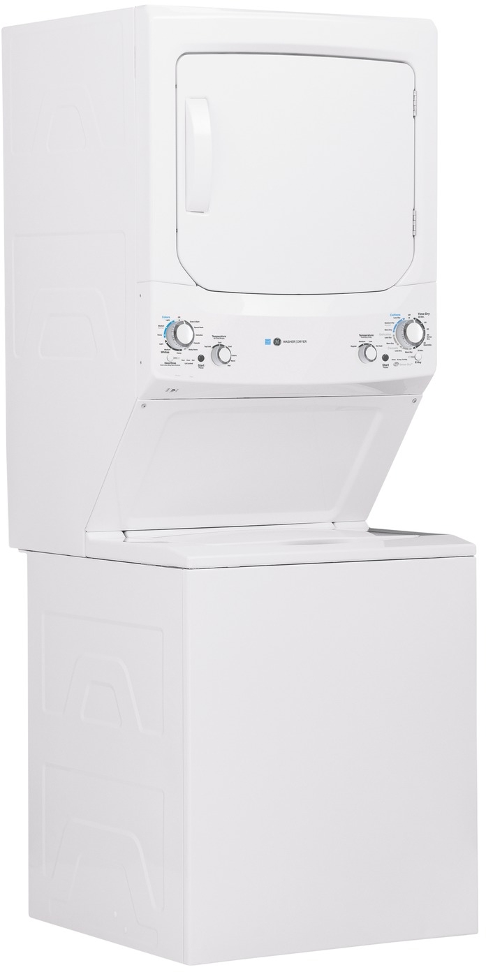 GE® Unitized Spacemaker® 3.9 Cu. Ft. Washer, 5.9 Cu. Ft