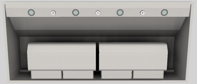 Vent-A-Hood® 54" Stainless Steel Wall Mounted Range Hood-3