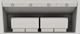 Vent-A-Hood® 54" Stainless Steel Wall Mounted Range Hood-3
