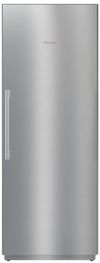 Front view of the Miele MasterCool™ 30 in. 16.8 Cu. Ft. Stainless Steel Counter Depth Freezerless Refrigerator