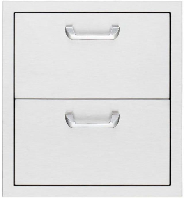 Lynx® Sedona 19" Stainless Steel Double Drawers