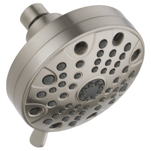 Peerless Universal Showering Components Brushed Nickel 5-Setting Shower Head-0