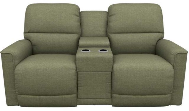 La-Z-Boy® Cade Moss Power Reclining Loveseat with Console, Headrest, and Lumbar-1